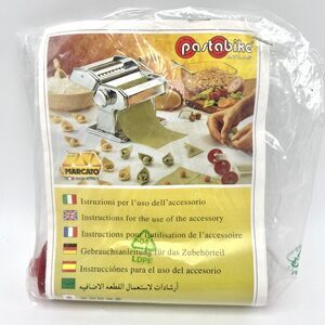 Marcato Atlas Pasta Cutter Bike 3 Wheels Wide Cut Lasagna Ravioli Made in Italy